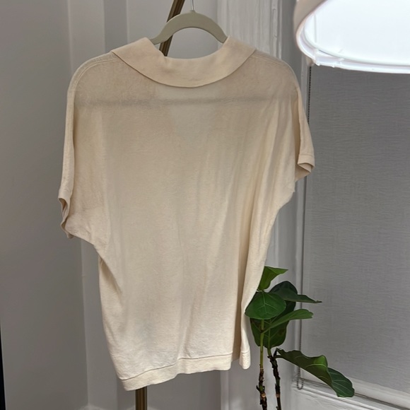 Merino Wool Collared Sweater - Picture 2 of 3